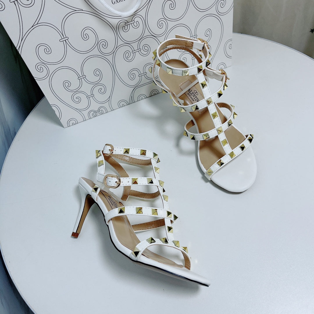 14A50Z   fashionr sandals Heel height 8cm 10cm