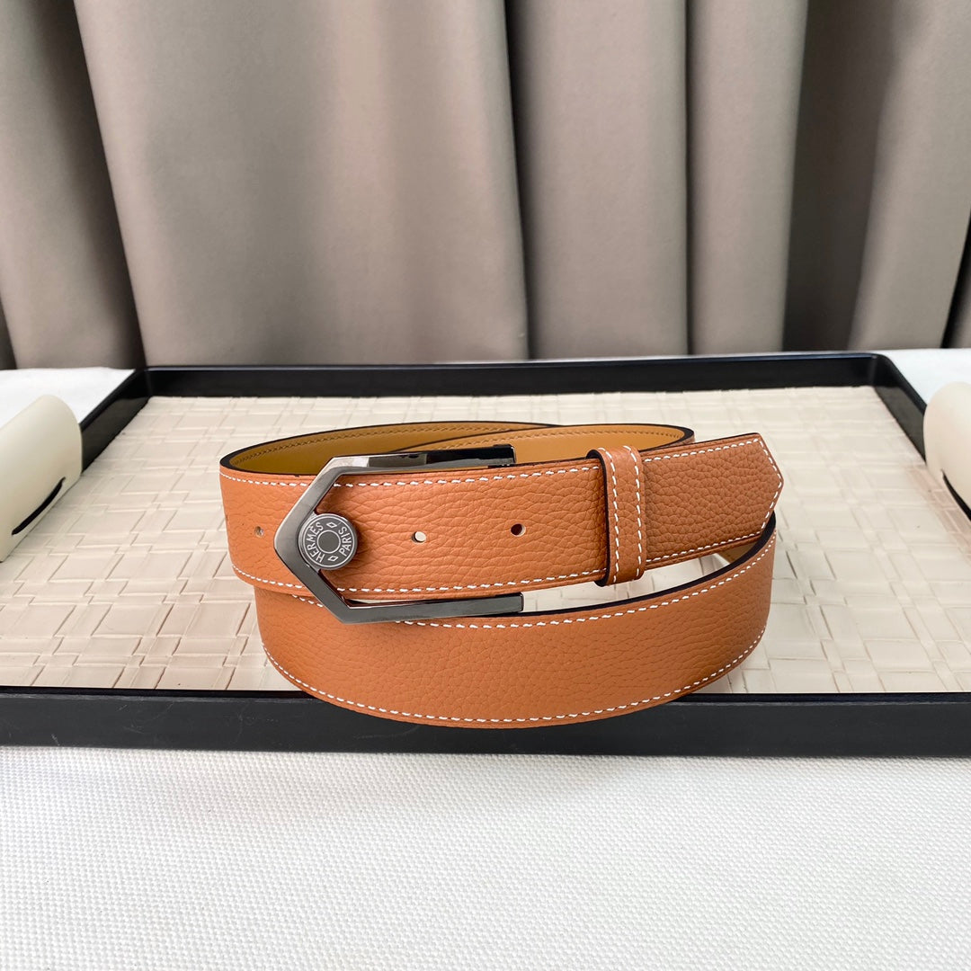 14H105P   (High quality leather belt With full package)