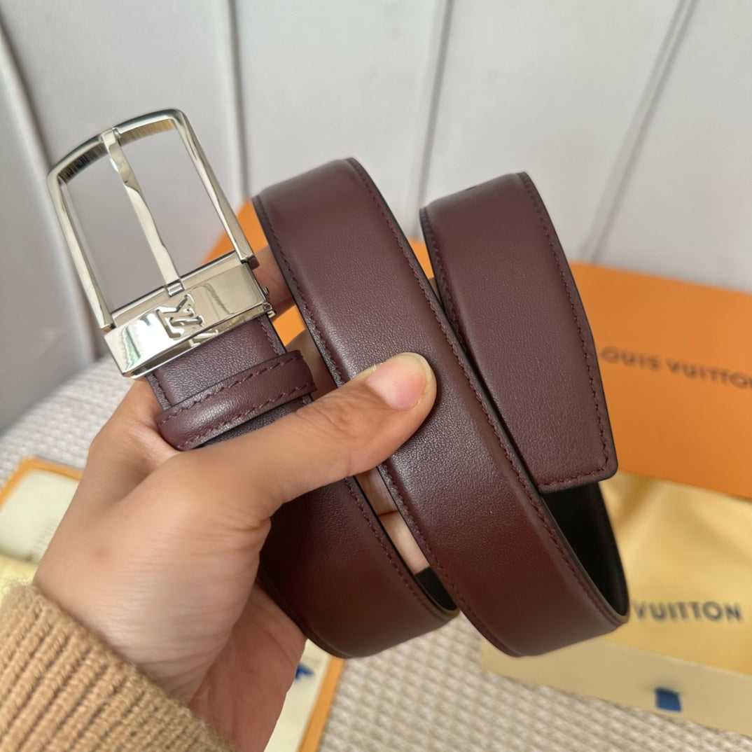 14E134P (High quality leather belt With full package)