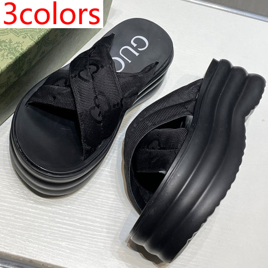 14B145Z  fashion  Slippers Sole thickness 8cm