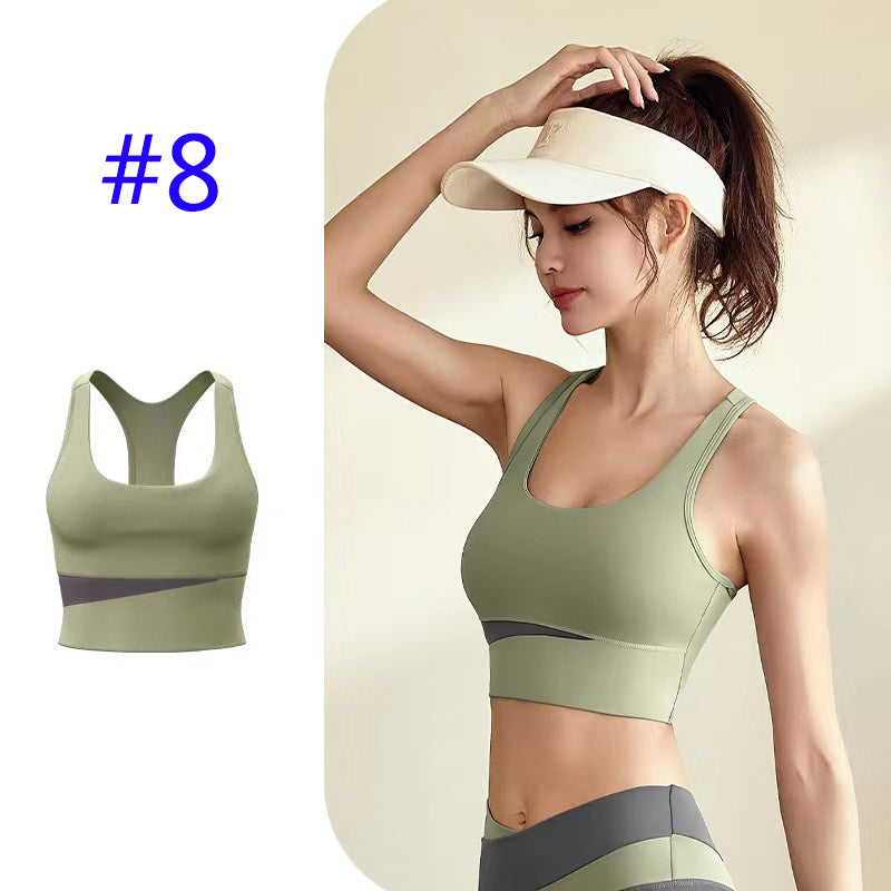 PXA4U Tight elastic bikini sports vest yoga wear fashion yoga fitness sports vest