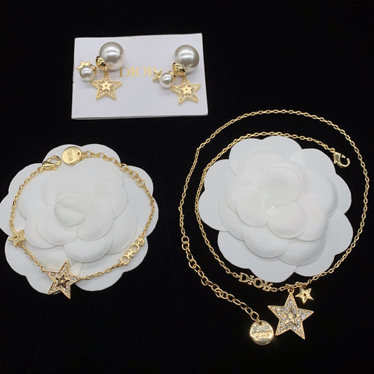 14D248X  Fashion high -quality Rings Earring Bracelets Necklaces