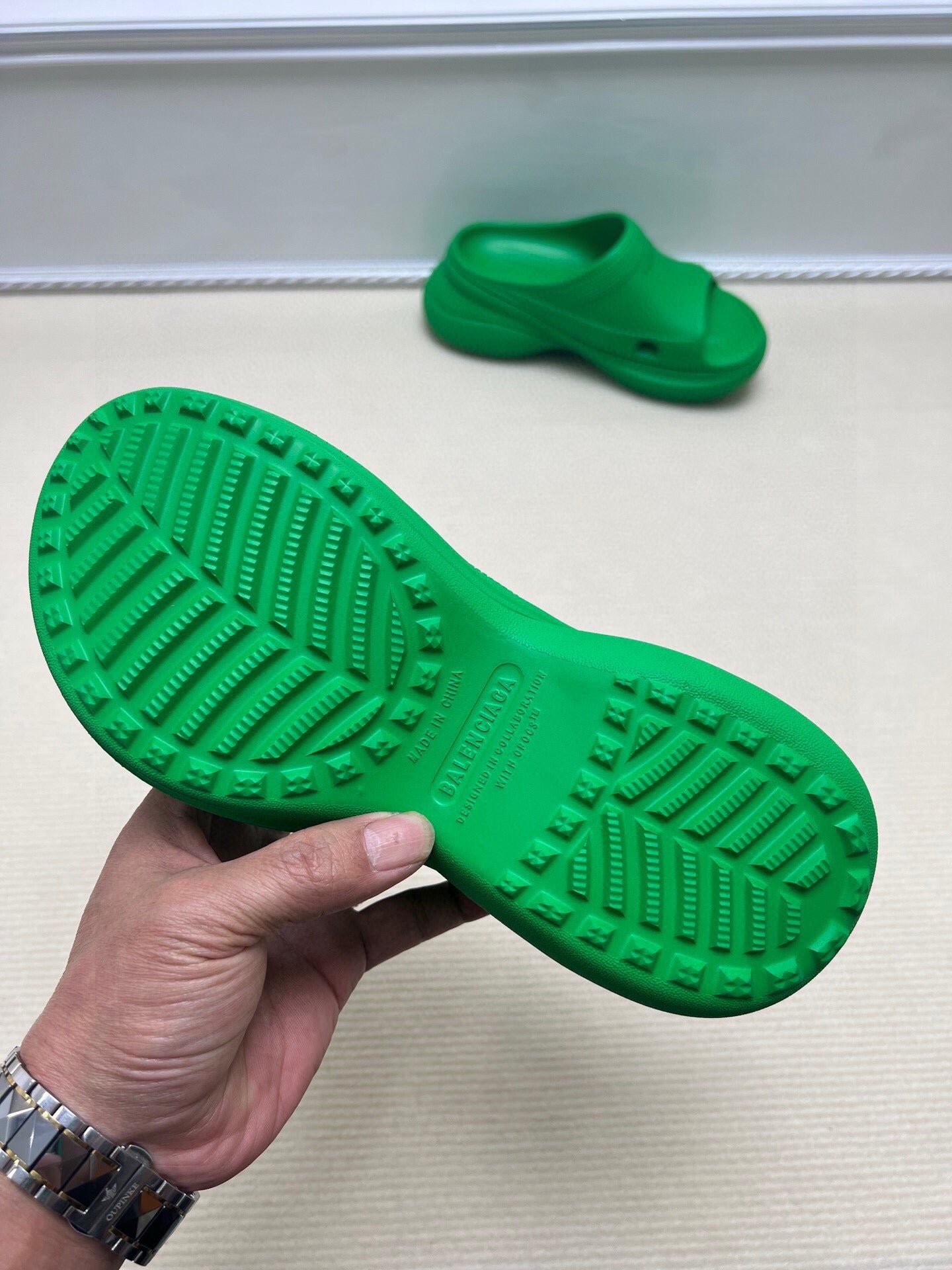 54J41Z   fashion  slippers Sole thickness 6cm