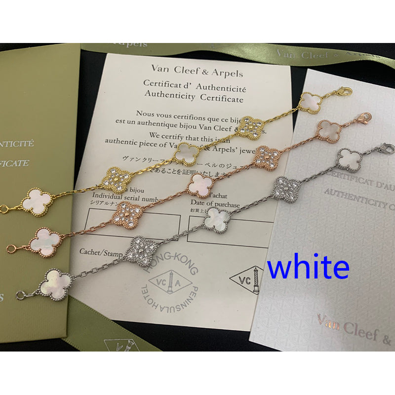 5XVA179K (High quality bracelets 5 flowers normal size1.5cm flower)