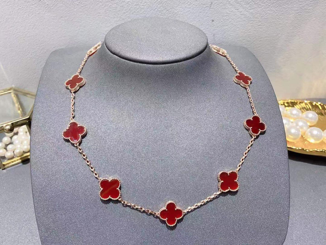 5XVA181X (High quality 10 flowers necklaces)