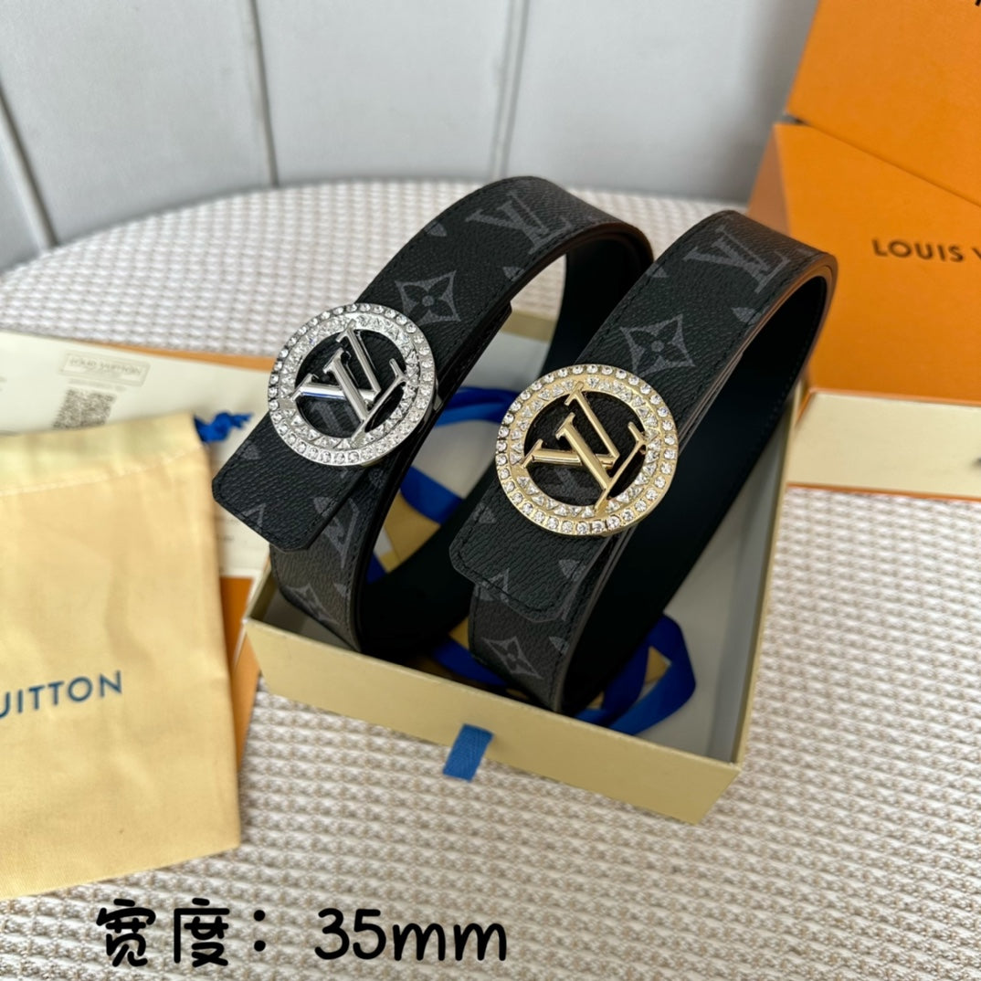 14E128P (High quality leather belt With full package)