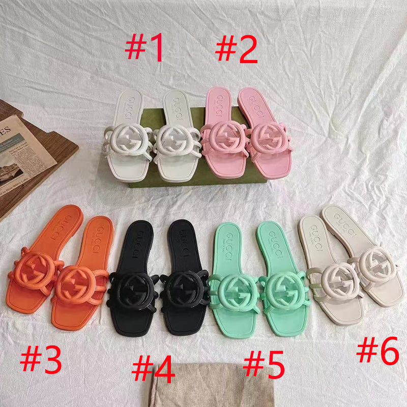 14B219Z High quality leather Slippers