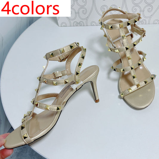 14A50Z   fashionr sandals Heel height 8cm 10cm