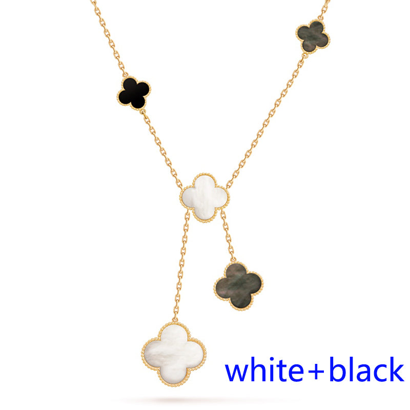 5XVA182K (High quality 6 flowers necklaces)