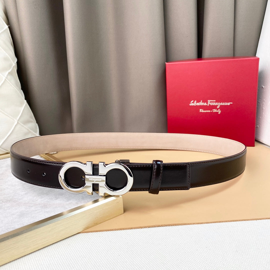 1: 1  High -quality head layer leather  belt  1YA01P