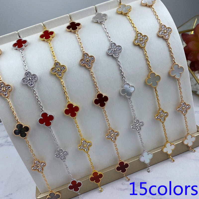 5XVA179K (High quality bracelets 5 flowers normal size1.5cm flower)