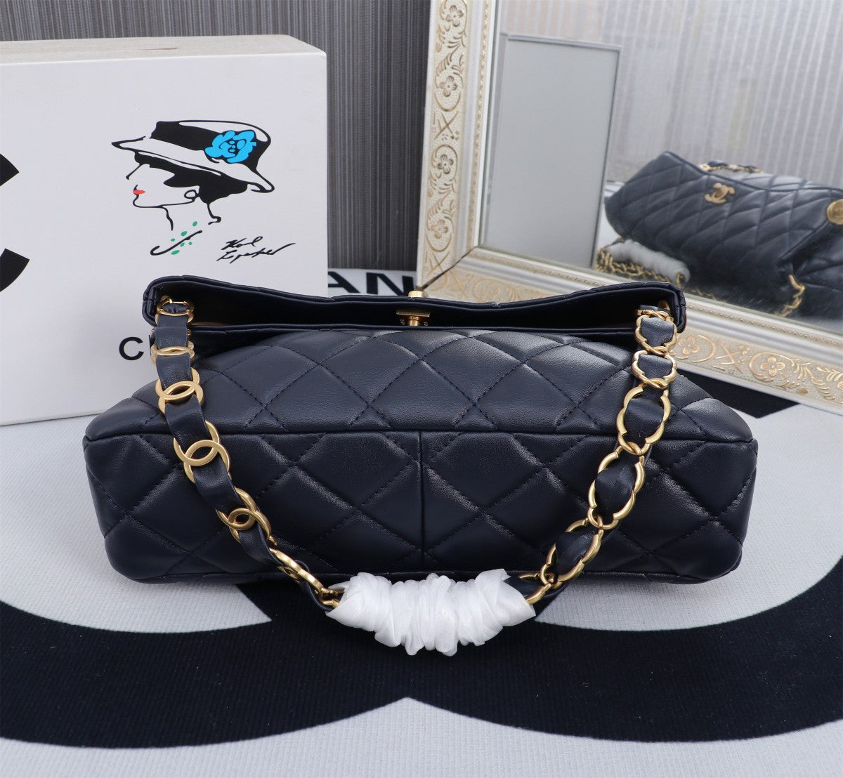 2XB472B Fashionable leather bag