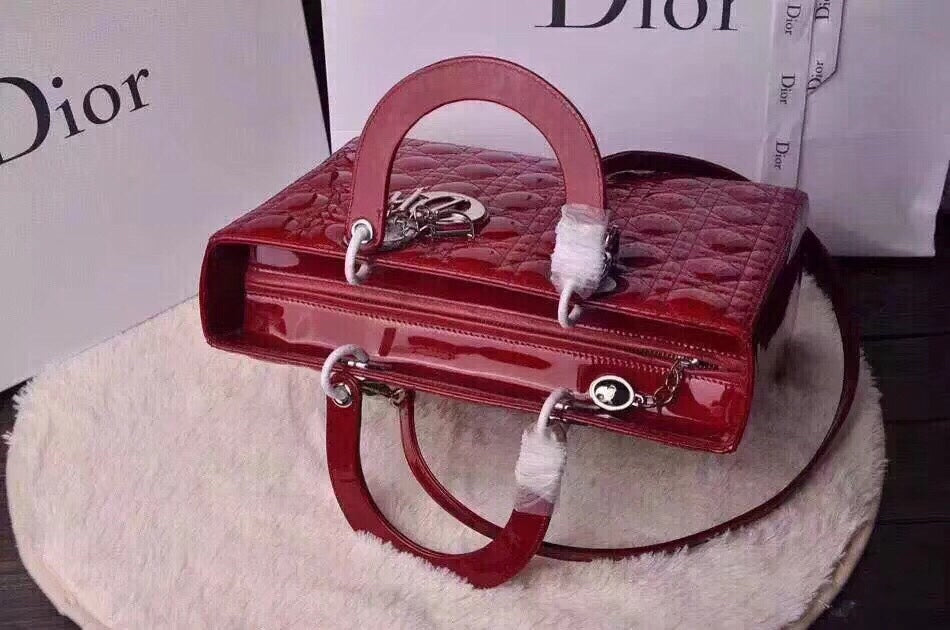 High quality Patent leather bag(32cm) 1XD55B