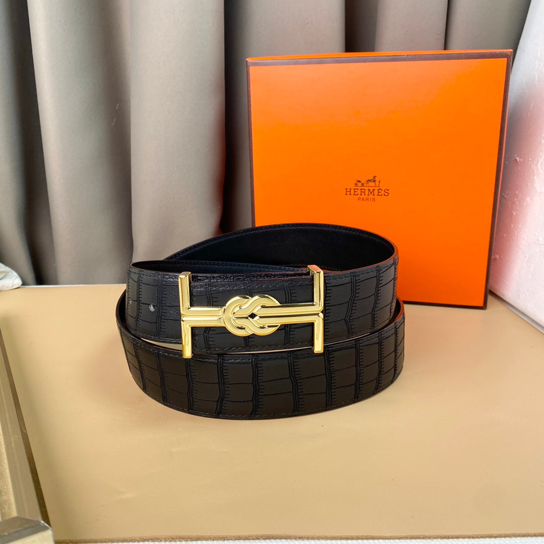 1: 1 High -quality head layer leather belt  1YH11P