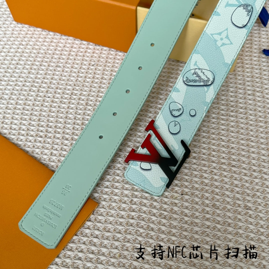 14E139P (High quality leather belt With full package)