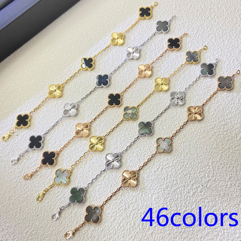 5XVA181K ( High quality bracelets  5 flowers normal size1.5cm flower)