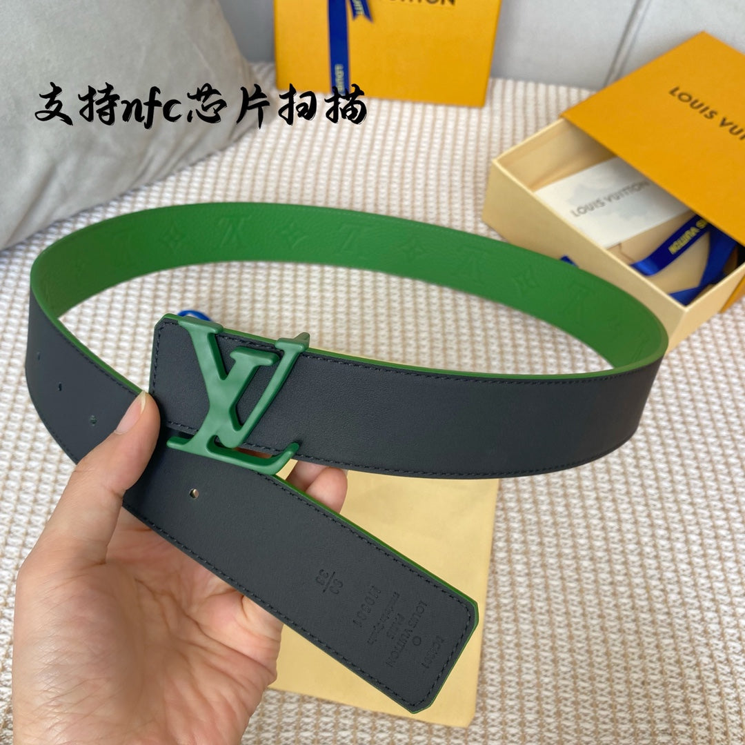 1: 1 High -quality head layer leather belt 1YE56P