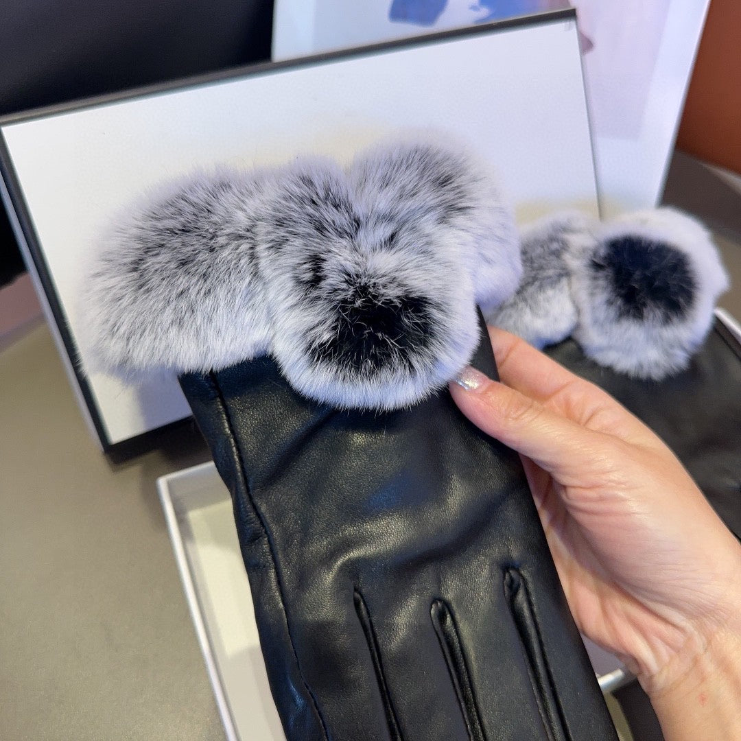 14C73S   High quality fashionable Wool gloves