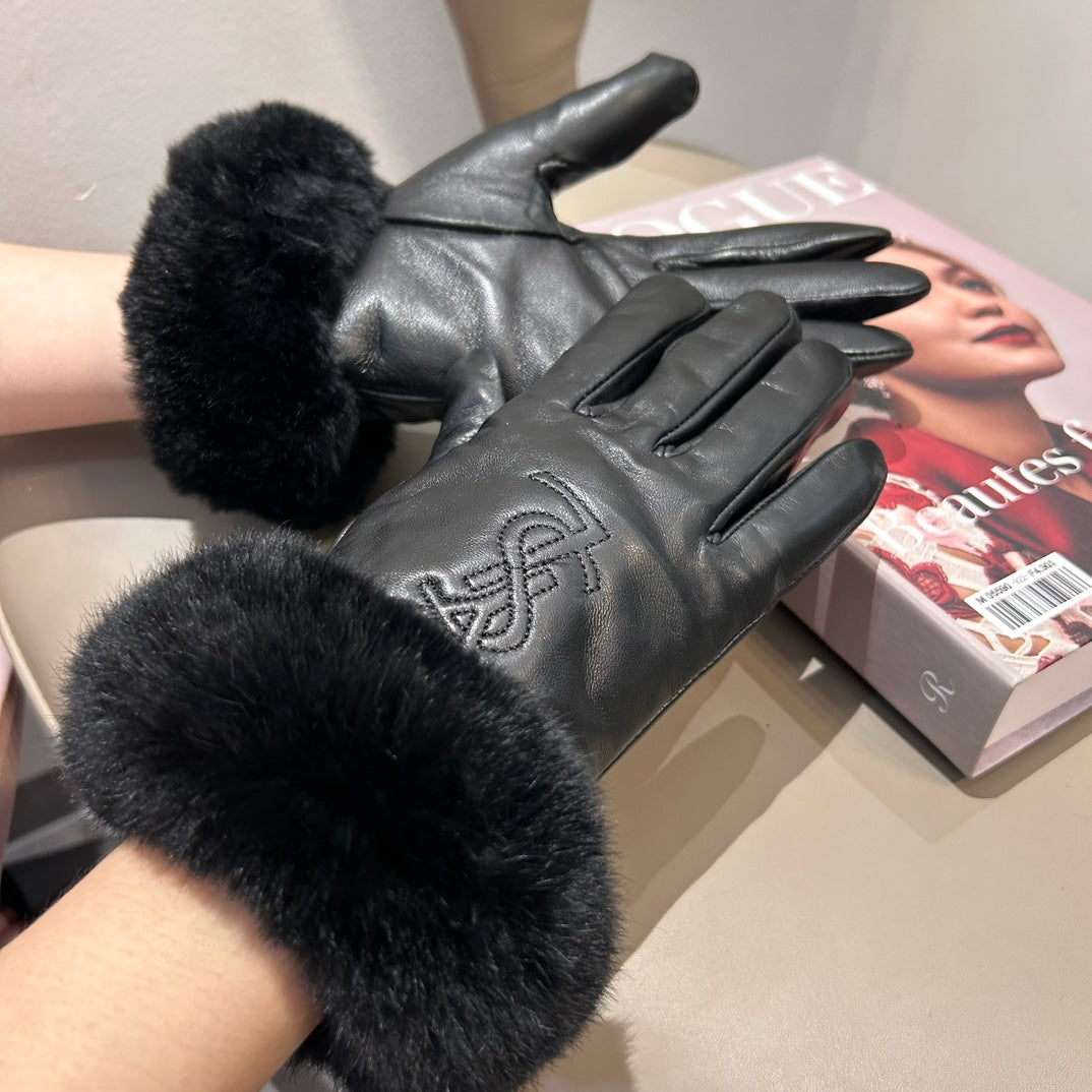 14SL25S   High quality fashionable Wool gloves