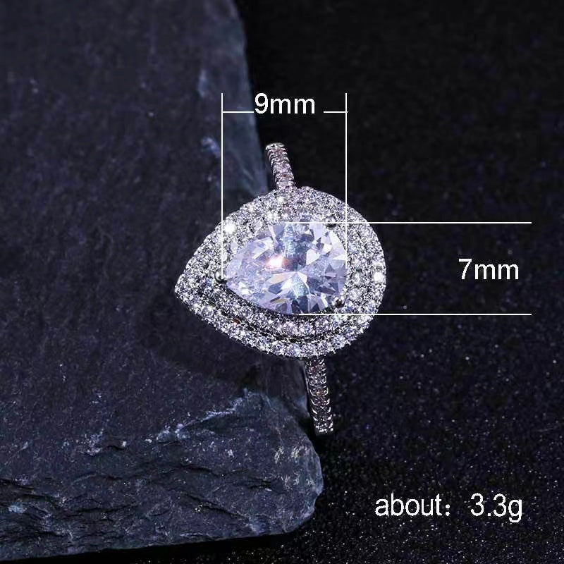 PYA12J Fashion Diamond Ring High Quality Wedding Ring