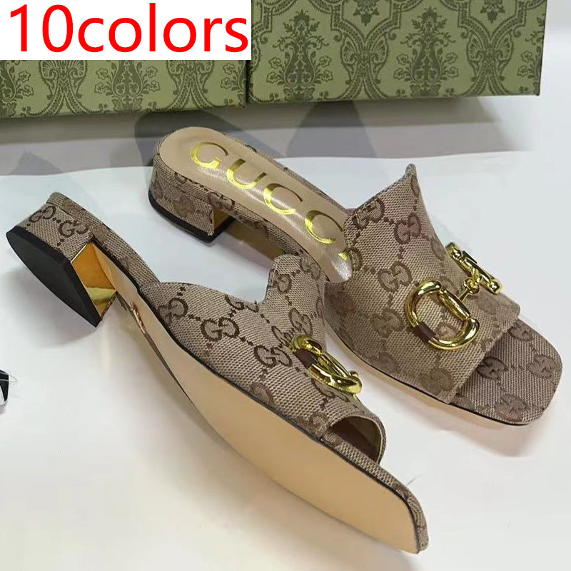 14B162Z   fashion sandals Heel height 3cm