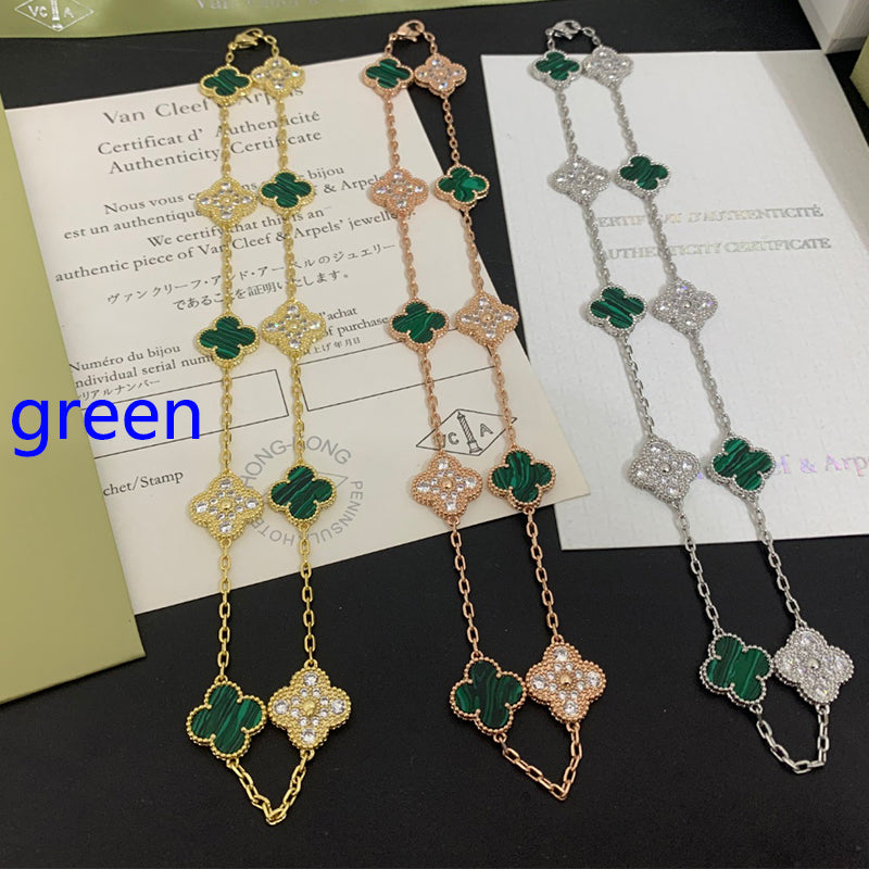 5XV191X  ( High quality 10 flower necklaces)