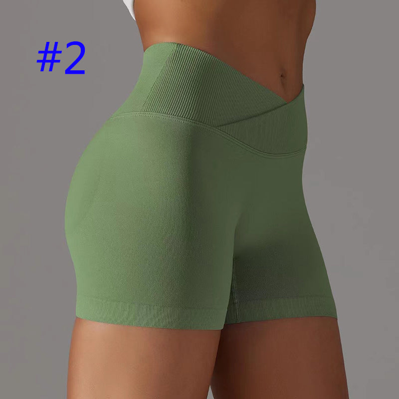 PXA36U Tight hip lift fitness pants yoga shorts