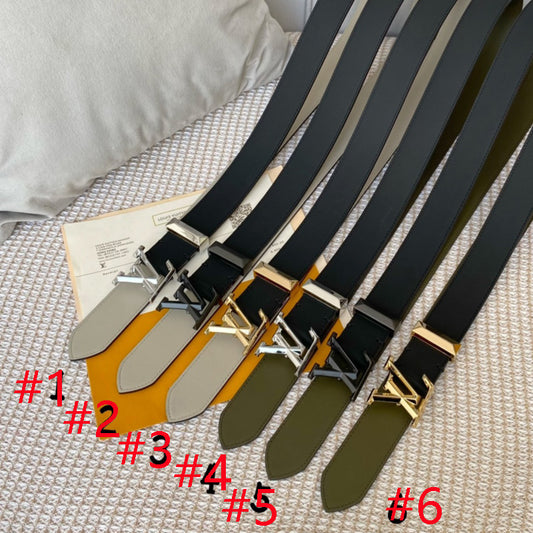 1: 1 High -quality head layer leather belt 1YE52P