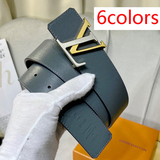 1YE65P  1: 1 High -quality cowhide double -sided belt