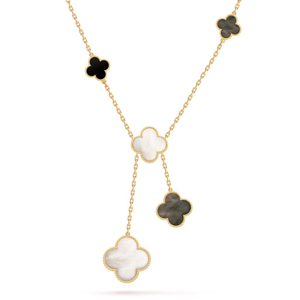 5XVA182K (High quality 6 flowers necklaces)