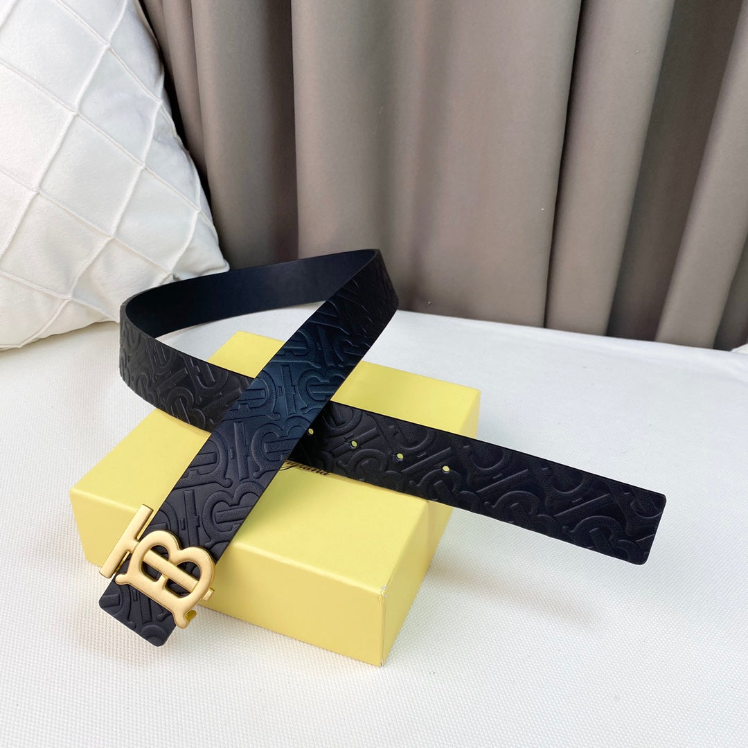 1: 1 High -quality head layer leather belt  1YR41P