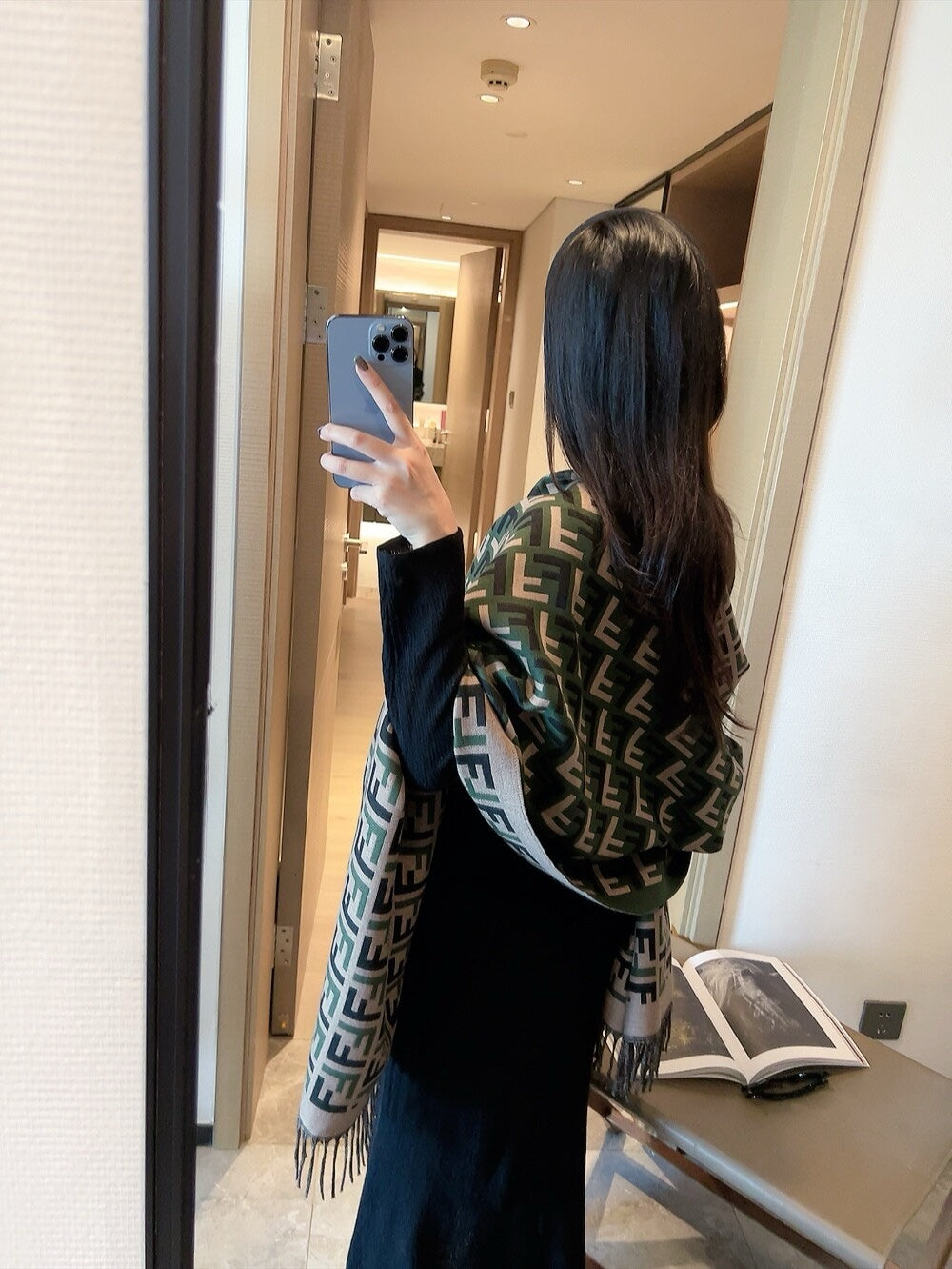 14F265W　Fashion scarves