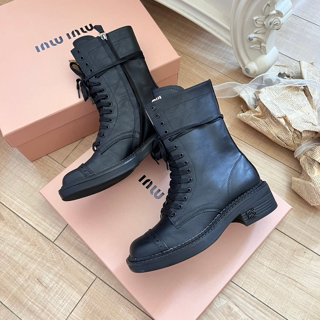 1XA60Z Fashionable leather  boots