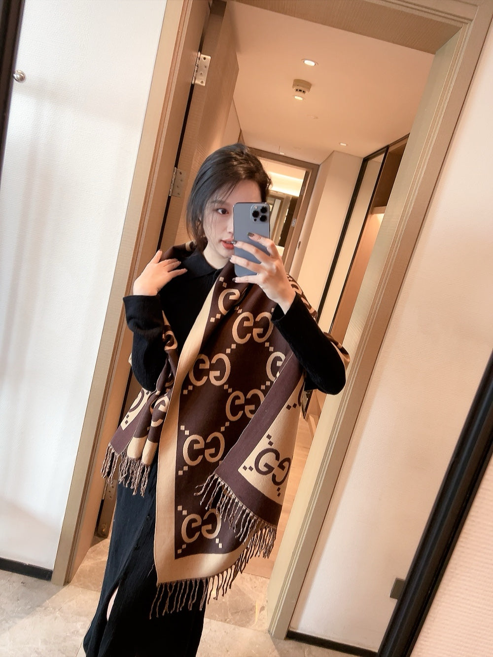 14B365W　Fashion scarves