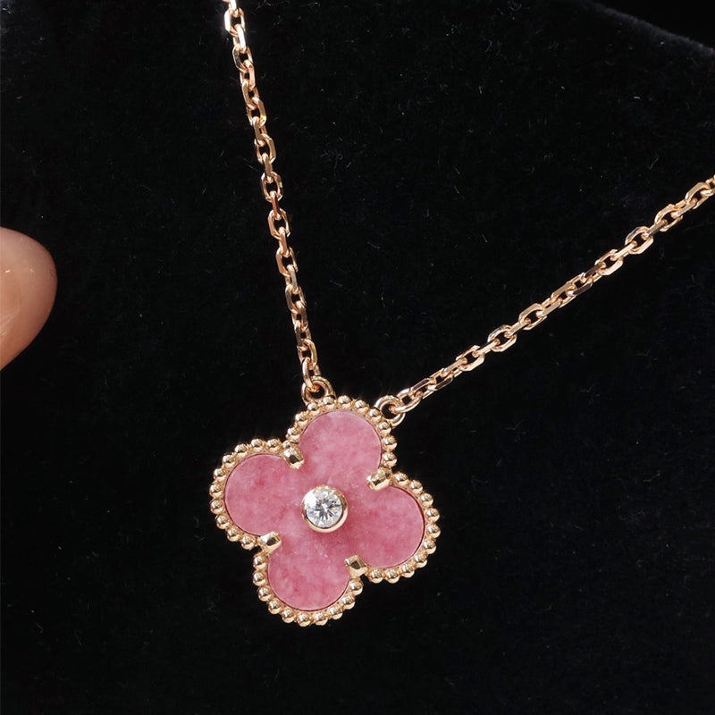 5XVA186X (High quality 1 flower necklace and ring)