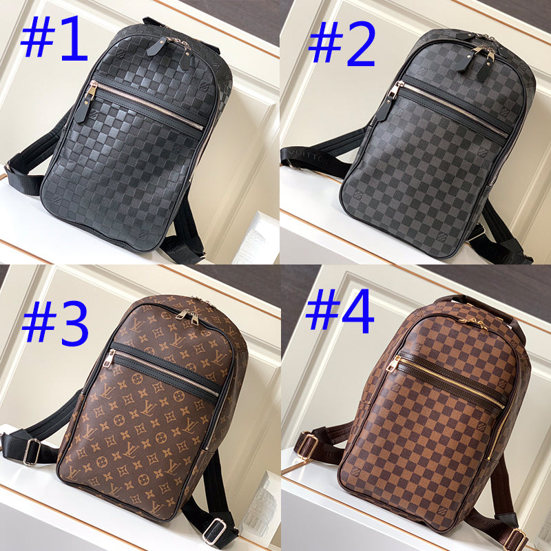 2XE356B Fashion leather backpacks