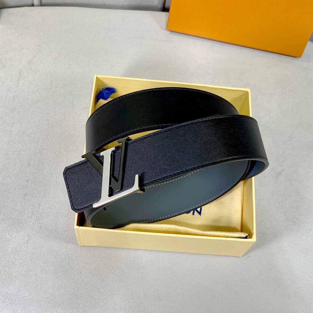 1YE65P  1: 1 High -quality cowhide double -sided belt