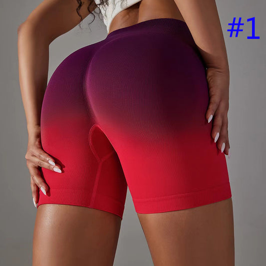 PXA44U Tight hip lift fitness pants yoga shorts