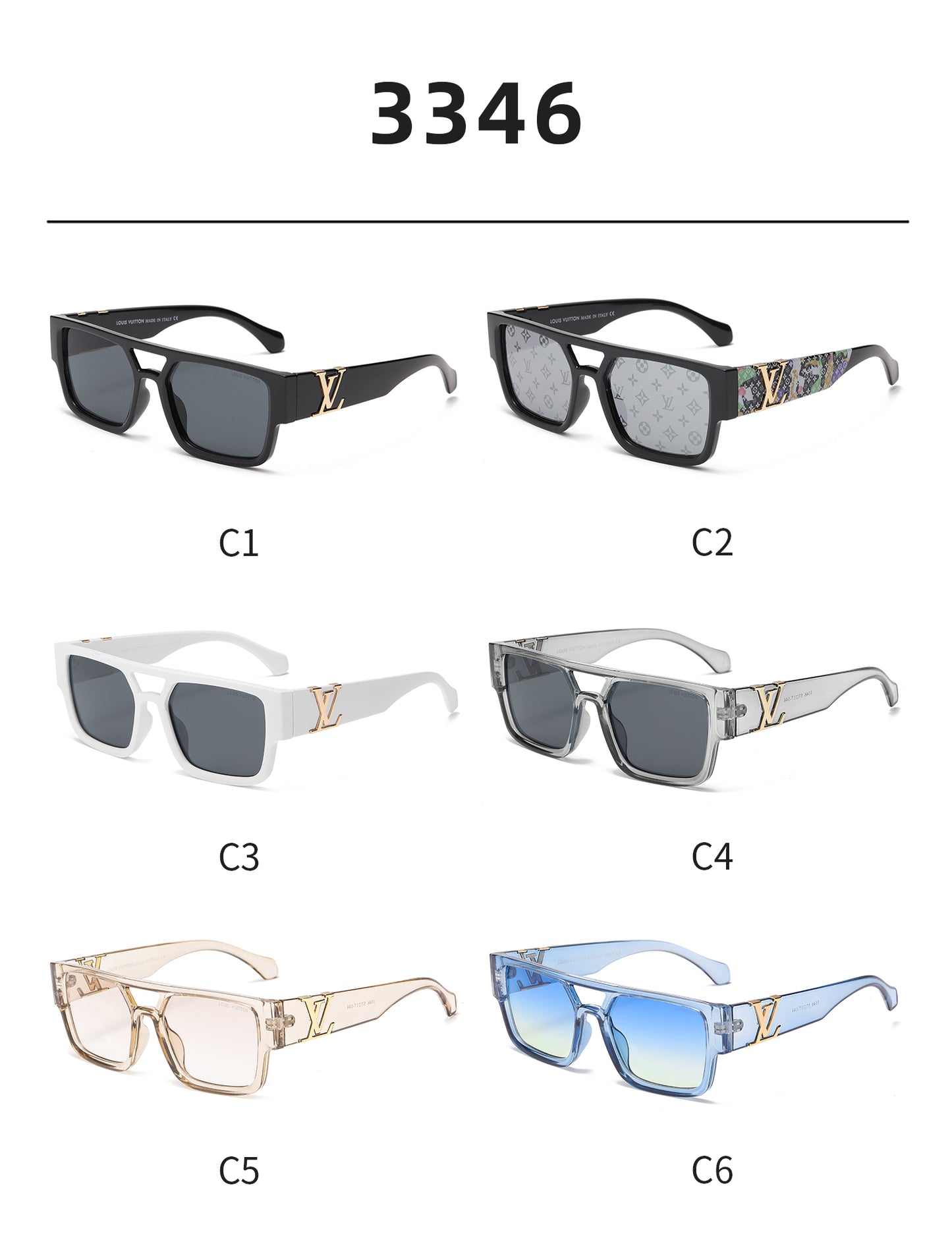 74E476T  fashion Sunglasses