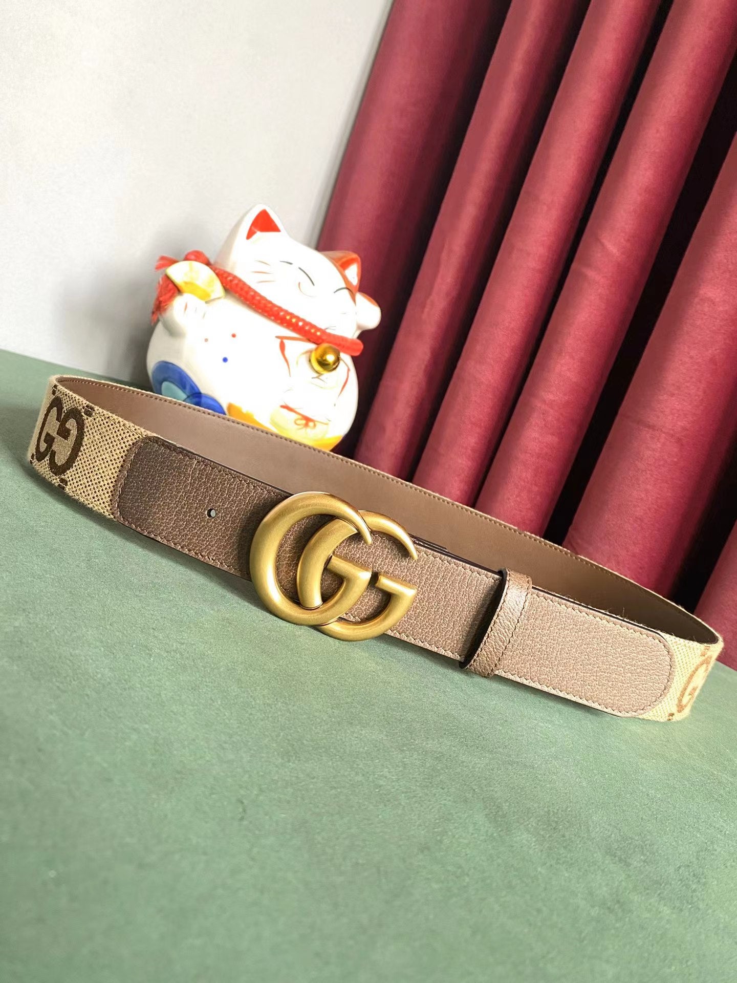 JXB122P (High quality leather belt With full package)