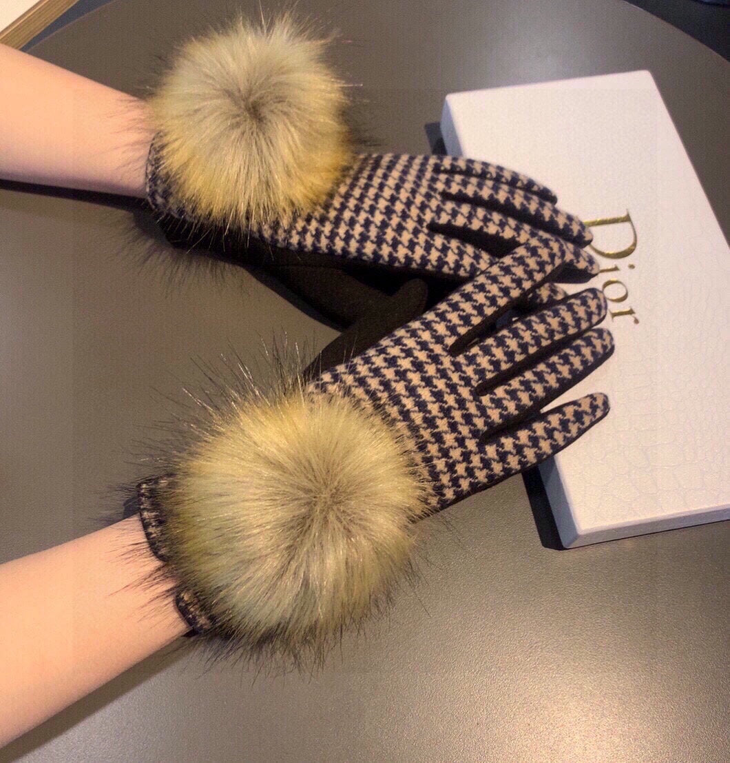 14D39S   High quality fashionable Wool gloves