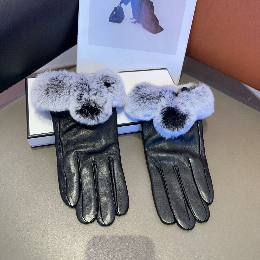 14C73S   High quality fashionable Wool gloves