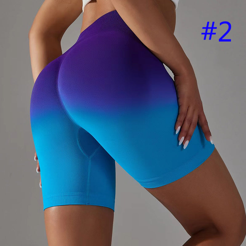 PXA44U Tight hip lift fitness pants yoga shorts