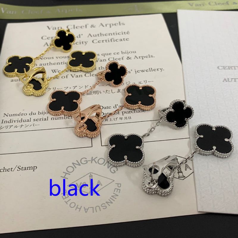 1XVA188E  (High quality 2 flower earrings)