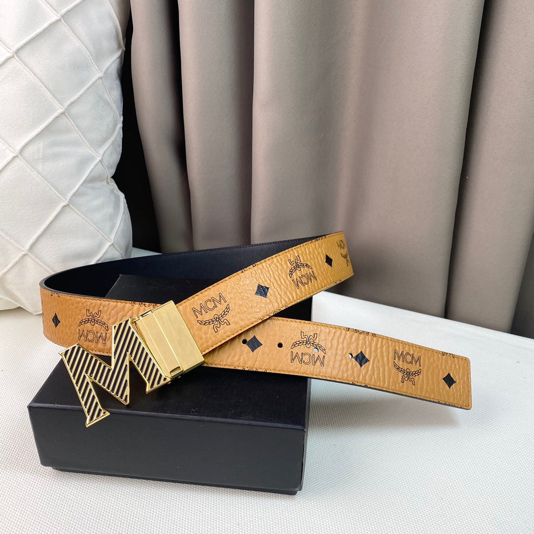 1: 1 High -quality head layer leather belt  1YM47P