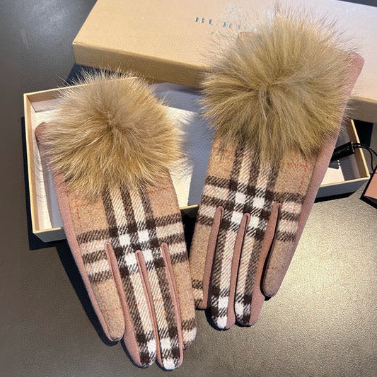 14R40S   High quality fashionable Wool gloves