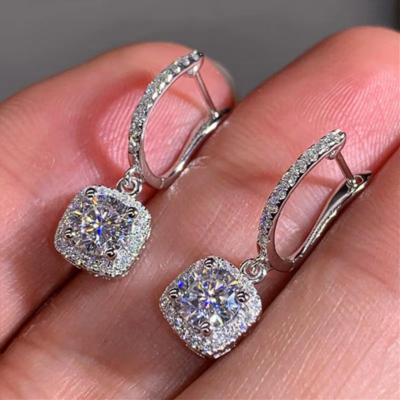 PYA49E Fashion Diamond Earrings High Quality Wedding Earrings