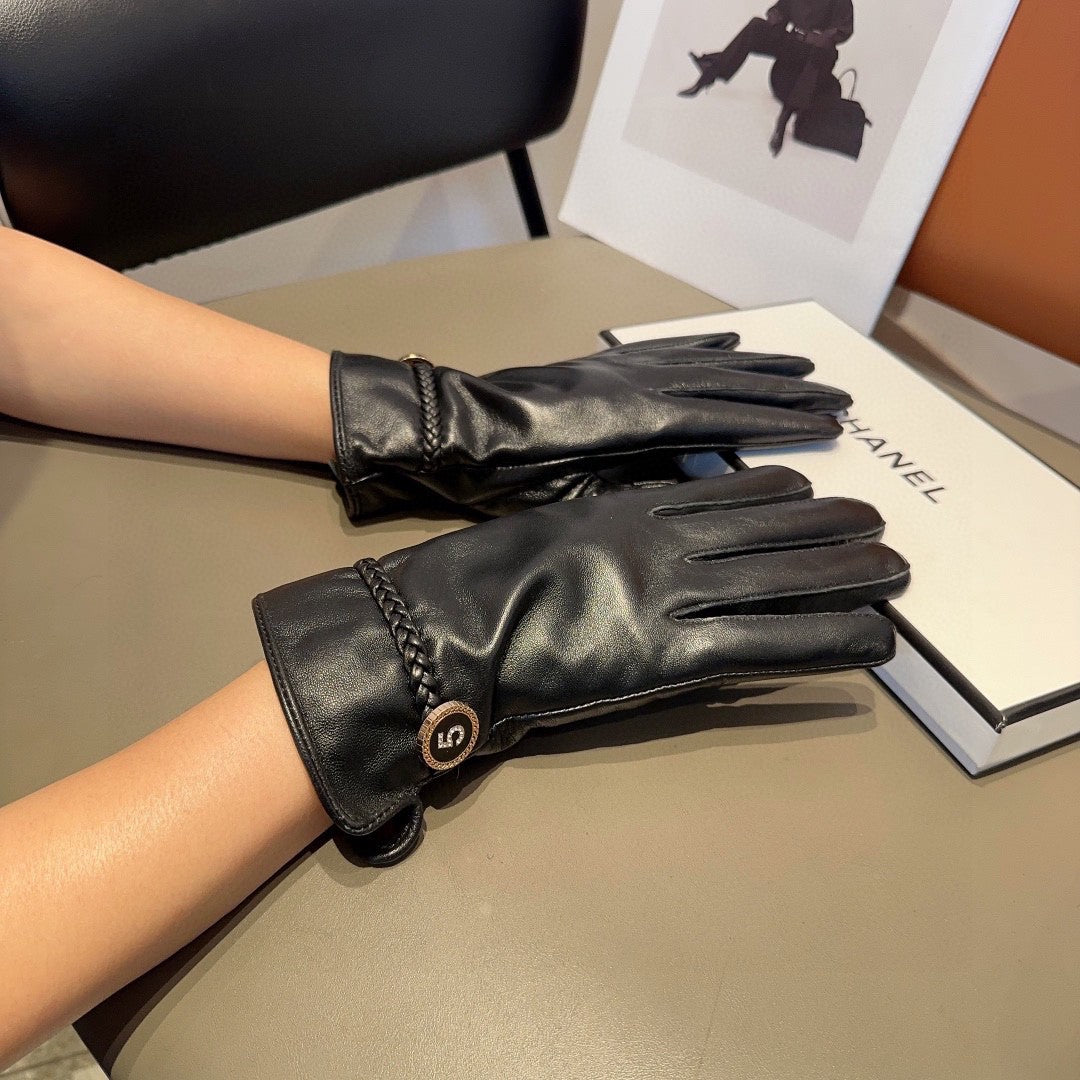 14C59S   High quality fashionable sheepskin gloves