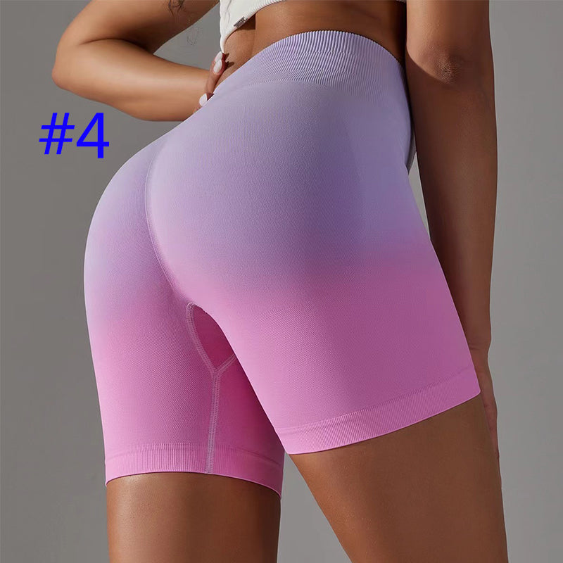 PXA43U Tight hip lift fitness pants yoga shorts