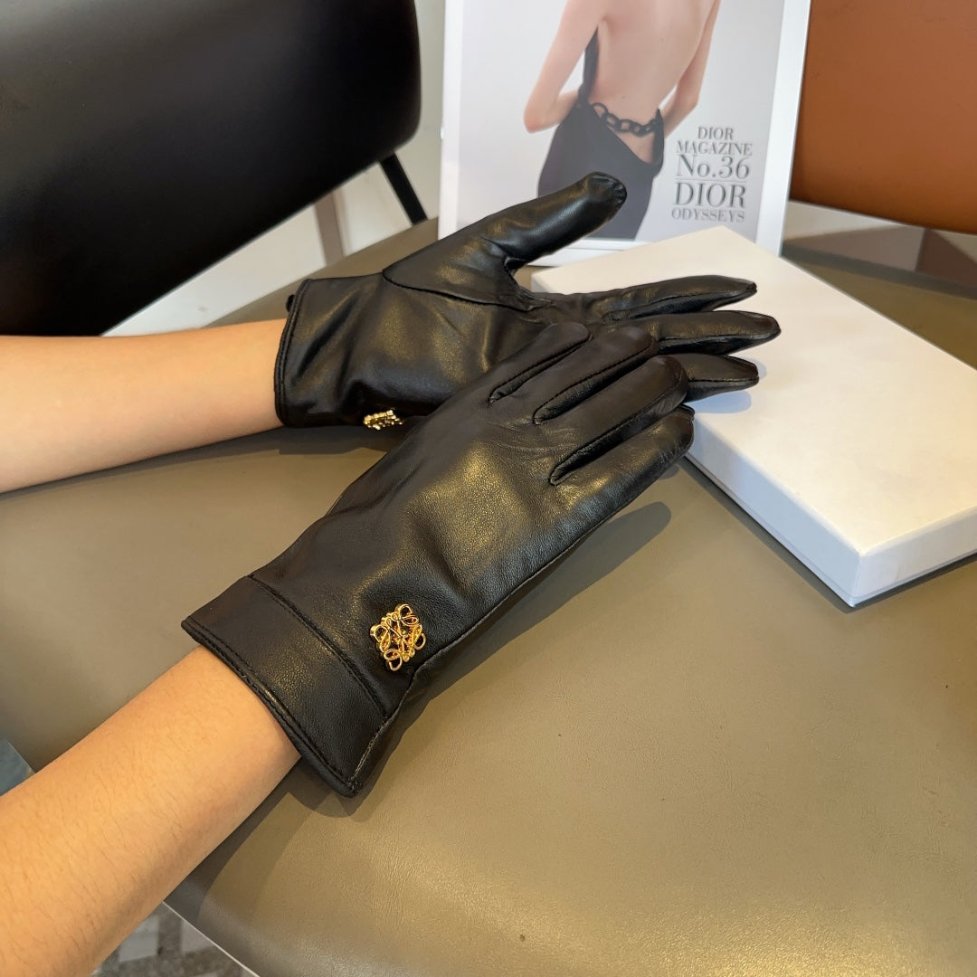 14A66S   High quality fashionable sheepskin gloves